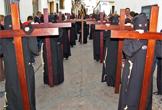 Penitentes de la Hermandad del Nazareno en Córdoba