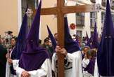 Cruz de Guía de la Hermandad de La Sangre en Córdoba