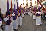 Nazarenos de la Hermandad de La Santa Faz en Córdoba